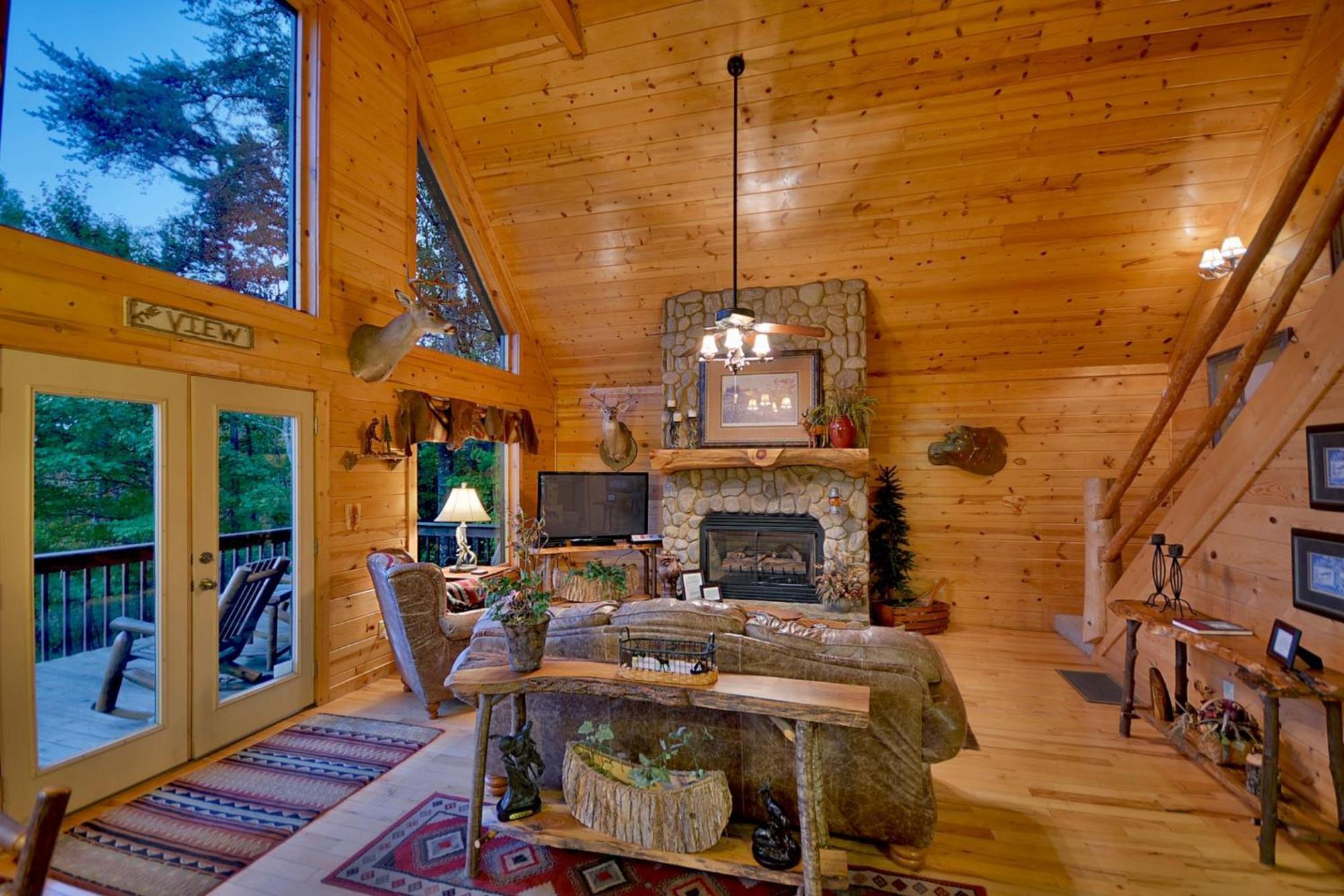 The View Sweeping Mountain Views Gas Fireplace Game Room Hot Tub Blue Ridge Eksteriør billede