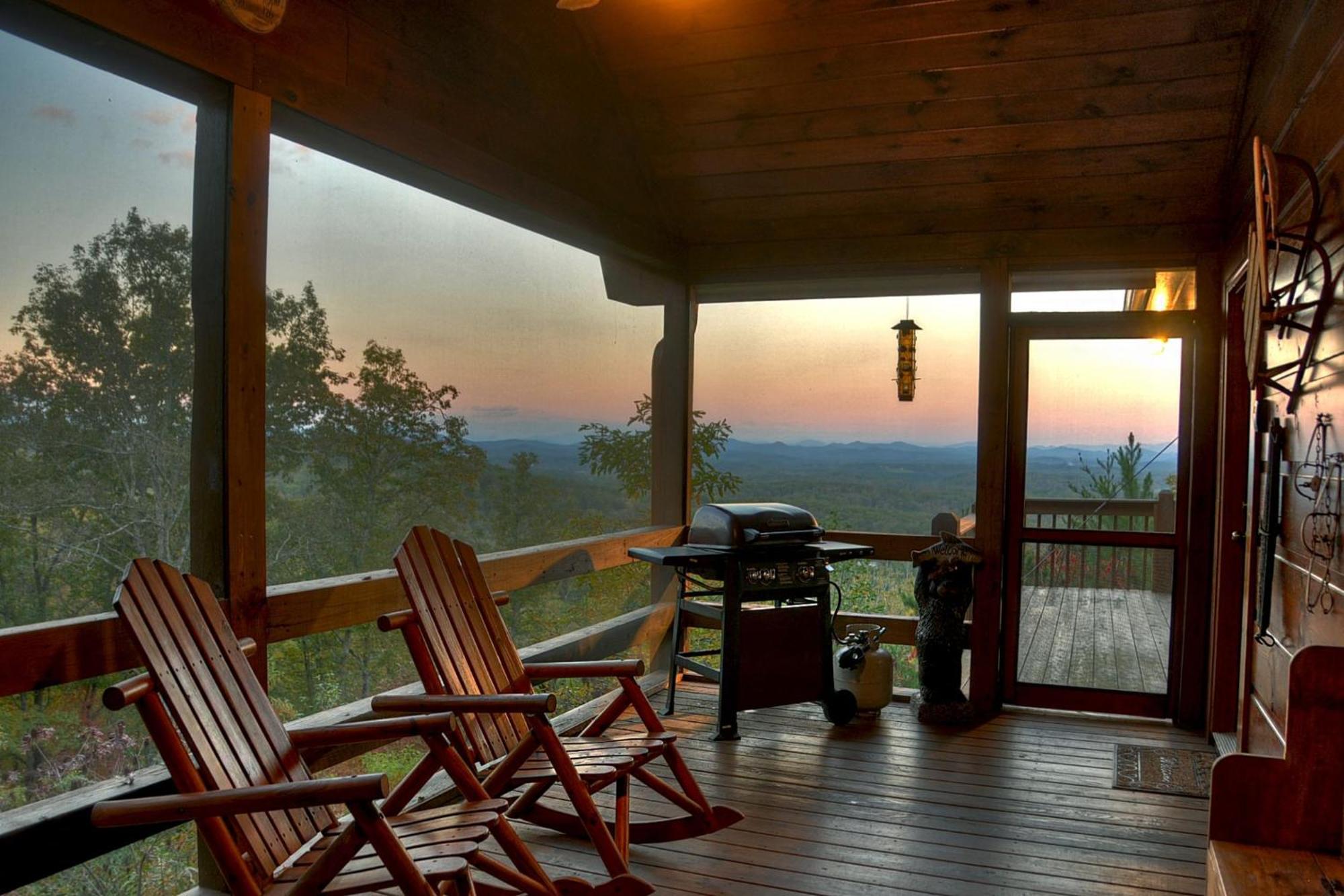 The View Sweeping Mountain Views Gas Fireplace Game Room Hot Tub Blue Ridge Eksteriør billede
