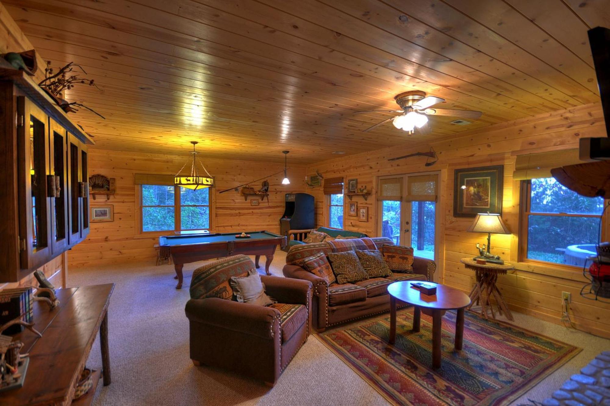 The View Sweeping Mountain Views Gas Fireplace Game Room Hot Tub Blue Ridge Eksteriør billede
